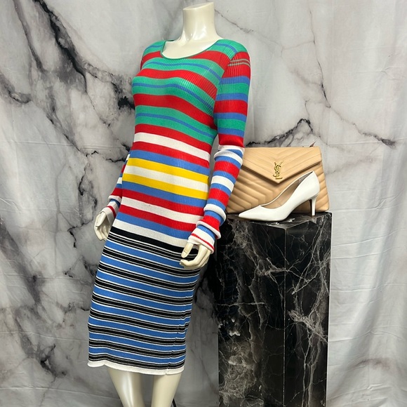 Diane Von Furstenberg Dresses & Skirts - Diane Von Furstenberg dress multicolor stripe
